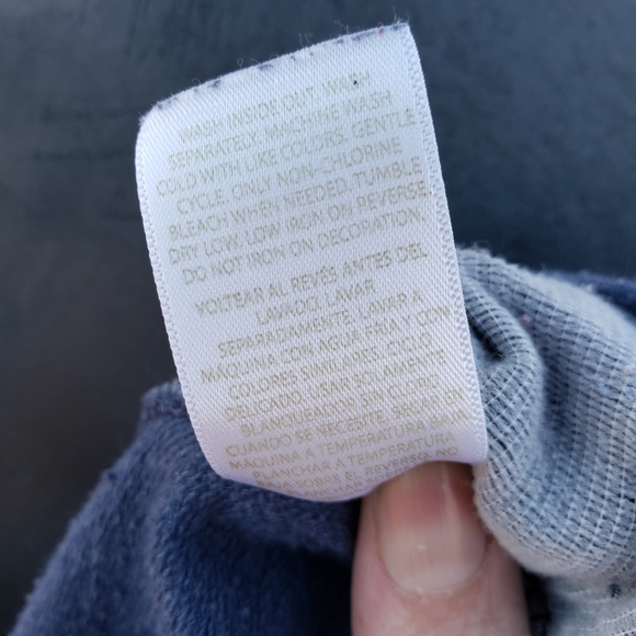 Faded Glory Blue sequin sweatshirt size XXL (20). - Picture 7 of 7